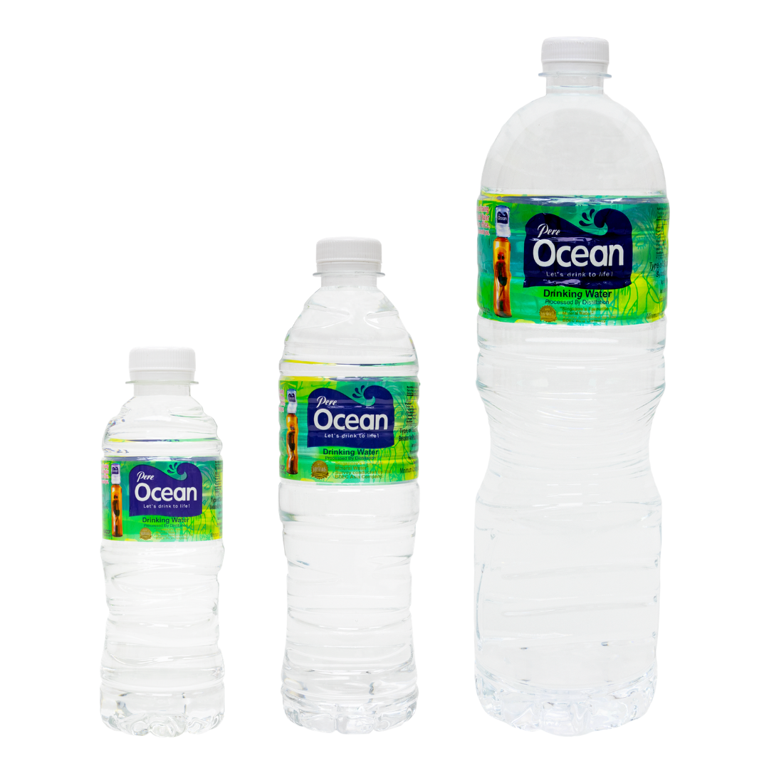 Pere Ocean Distilled Water 300ml, 550ml & 1.5L